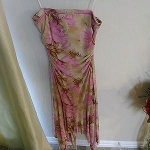 Hawaiian tube top Dress